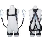 TSUYORON 黒影ハーネス TH-504-2NV93SV-OT-DG-L-2R23-BX ツインランヤード付き 伸縮式ノビロン(BK) ダークグレー Lサイズ