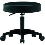 TOKIO 作業用チェア FTY-20-BK ビニールレザー ブラック ガスシリンダー