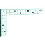 シンワ 曲尺 10435 厚手広巾シルバー15cm 表裏同目マグネット付 10本まとめ売り 【まとめ売り商品】