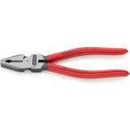 KNIPEX 強力型ペンチ 0201-180 プラスチックハンドル 180mm 6丁まとめ売り 【まとめ売り商品】