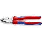 KNIPEX 強力型ペンチ 0205-225 コンフォートハンドル クロムメッキ225mm