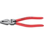 KNIPEX 強力型ペンチ 0201-180SB プラスチックハンドル 180mm (SB店頭展示パッケージ仕様) 6丁まとめ売り 【まとめ売り商品】
