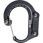 Gear Aid 210011-010 カラビナ型フック ヒーロークリップ ミニ ステルスブラック 6個まとめ売り 【まとめ売り商品】