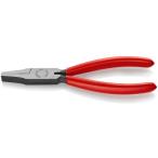 KNIPEX 平ペンチ 2001-160 プラスチックハンドル 160mm 6丁まとめ売り 【まとめ売り商品】