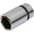 nepros 9.5sq.セミディープソケット(十二角) NB3M-17W 対辺寸法17mm 差込角9.5mm 全長40mm 5個まとめ売り 【まとめ売り商品】