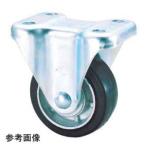 （在庫あり） ナンシン キャスター 固定 SKM-100VS プレートタイプ ゴム 許容荷重120daN