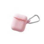 AirPods （エアポッド）用ケース ELECOM(エレコム) 無線充電AirPods対応アクセサリ シリコンケース ピンク BK-APSCPN