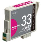 【アウトレット】プレジール エプソン ICM33 互換 インクカートリッジ マゼンタ PLE-E33M