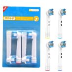 [ сменный товар ] Brown Oral B заменяемая щетка электрический зубная щетка отбеливание щетка stain уход EB18-P соответствует сменный щетка 4шт.