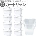 互換用 社外互換品 浄水器用カートリッジ ブリタ マクストラ BRITA MAXTRA 新旧型ポート対応 高除去 MDM( 8個セット)