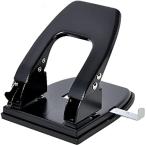 パンチャー 穴あけ 文房具 2穴( 黒)