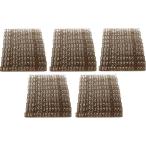 プライスキューブ M 50個 セット 金額 価格 表示 黒 ベース 銀 文字(黒 ベース 銀 文字, M)