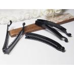 バナナクリップ 小さめ 10個セット ハンドメイド用 土台 10cm デコ 材料