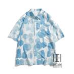 アロハシャツメンズ半袖シャツかりゆ...