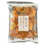 ショッピングさつまいも 紅はるか さつまいもチップス 100g10袋 国産 五島灘の塩使用 砂糖不使用 紅はるかの甘みが引き立つ 素材のおいしさそのまま