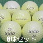  Lost Ball XXIO XD premium желтый 6 лампочка комплект б/у A разряд XXIO желтый цвет мяч для гольфа 