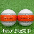  Lost Ball TaylorMade Tour отклик полоса orange 1 шт б/у A разряд белый мяч для гольфа 