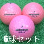  Lost Ball мяч для гольфа Bridgestone TOUR B 330RX розовый 6 лампочка комплект б/у B разряд прекрасный товар Tour B способ . сильно большой скол, вращение возможности, soft fi-ru