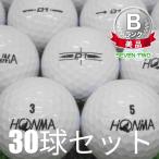  Lost Ball мяч для гольфа HONMA Honma D1 белый 30 лампочка комплект б/у B разряд прекрасный товар Honma kospa сильнейший distance серия мяч сильный высота . дорога чуть более . дорога белый ..