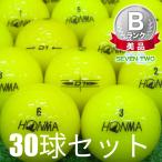 ロストボール ゴルフボール HONMA ホンマ D1 イエロー 30球セット 中古 Bランク 美品 本間 コスパ最強のディスタンス系ボール 力強い高弾道強弾道 黄色 飛ぶ