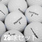 ロストボール ゴルフボール BRIDGESTONE ツアーステージ S100 ホワイト 20球セット 中古 Cランク 格安 ブリヂストン オールラウンドモデル 白 送料無料