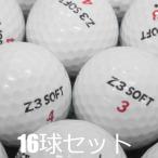 ロストボール ゴルフボール Z3 SOFT ホワイト 16球セット 中古 Cランク ゴルフライブ トバシア ソフト 白 送料無料