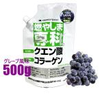 送料無料 燃やしま専科 グレープ風味 500g入 1袋 クエン酸 コラーゲン ダイエット スポーツドリンク エナジークエスト もやしませんか ブドウ ぶどう 最安値