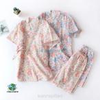  джинбей женский пижама салон одежда верх и низ в комплекте передний открытие женский мир рисунок лето праздник юката рисунок часть магазин надеты спальная одежда фейерверк собрание хлопок весна лето тонкий . павильон возможно 