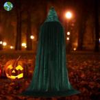  длинный с капюшоном . манто накидка крепкий . аксессуары украшать party для 170cm темно-зеленый 