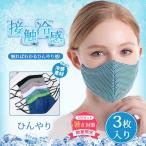 ショッピングスポーツマスク スポーツマスク 夏用 メッシュ 3枚 耳ひ調整 洗える 立体 冷感マスク ひんやり 接触冷感 息がしやすい 通気 暑さ対策 運動 ジム トレーニング