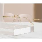 ショッピング眼鏡 高級フレームレス 自動調整 老眼鏡 スマートフォーカス ブルーライト防止 男女兼用 +1.0~+6.0度 眼鏡 男性 女性