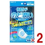 白元アース 快適ガード のど潤いぬれマスク レギュラーサイズ 無香タイプ 3回分 2個