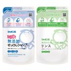 ショッピングシャボン玉 シャボン玉石けん 無添加せっけん シャンプー 泡タイプ つめかえ用 420ml せっけんシャンプー 専用 リンス 420ml 各1個