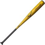 即納対応 送料無料 ミズノ/MIZUNO 野球 一般軟式用 金属バット セレクトナイン 1CJMR1378350 ゴールド 83cm