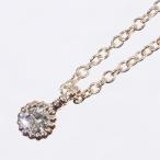 K10 ダイヤモンドネックレス レディース 中古