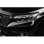 【ヴァルド/WALD】 メッキヘッドライトガーニッシュ スポーツラインブラックバイソンエディション ランドクルーザープラド150系後期