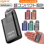 VAPE POD ASPIRE minican+ 電子タバコ ベイプ アスパイア ミニカン プラス スターターキット 本体 おすすめ タール ニコチン0 禁煙 電子たばこ 最新