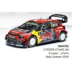 イクソ 1/43 シトロエン C3 WRC 2019年 ラリー スウェーデン No.4 E.ラッピ/J.ファーム