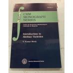 Introduction to Abelian Varieties Crm Monographs (CRM Monograph Series C246 сверху -18