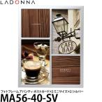 ラドンナ MA56-40-SV フォトフレーム アバンティ 多面 ポストカード×2 ミニサイズ×2 シルバー 【送料無料】