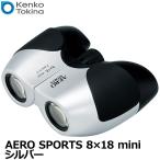  Kenko * Tokina бинокль AERO SPORTS 8×18 mini серебряный Polo p ритм тип [ бесплатная доставка ]