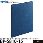 セキセイ BP-5810-15 ベルポスト クリヤーファイル A4サイズ 10ポケット ネイビーブルー 【メール便 送料無料】