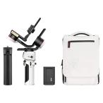 ケンコー・トキナー CRANE-M 3S COMBO ZHIYUN カメラ用/スマホ用ジンバル ホワイト 専用バッグ・スマートフォンアダプター付き 【送料無料】