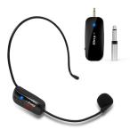 【技適マーク認証済】Giecy ワイヤレスマイク UHF 無線マイク ステージポータブル拡声器 50メートル伝送範囲 自動ペア 音量調整 耳掛式 日本