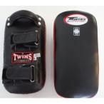  новый TWINS Twins натуральная кожа кикбоксинг лапы чёрный красный M размер 