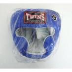 новый TWINS Twins натуральная кожа кикбоксинг headgear head защита синий M размер 