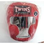  новый TWINS Twins натуральная кожа кикбоксинг headgear head защита красный M размер 