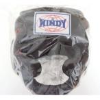 WINDY ウインディ 本革製 キックボクシング ヘッドギア ヘッドガード 黒 Mサイズ