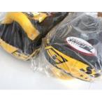  новый TWINS Twins натуральная кожа кикбоксинг NEW VERSION лапы чёрный желтый L размер 