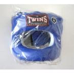  новый TWINS Twins натуральная кожа кикбоксинг full-face type headgear head защита синий M размер 